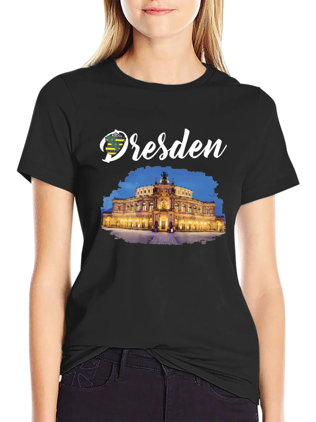 Dresden Germany T-Shirt - Cityscape Tee
