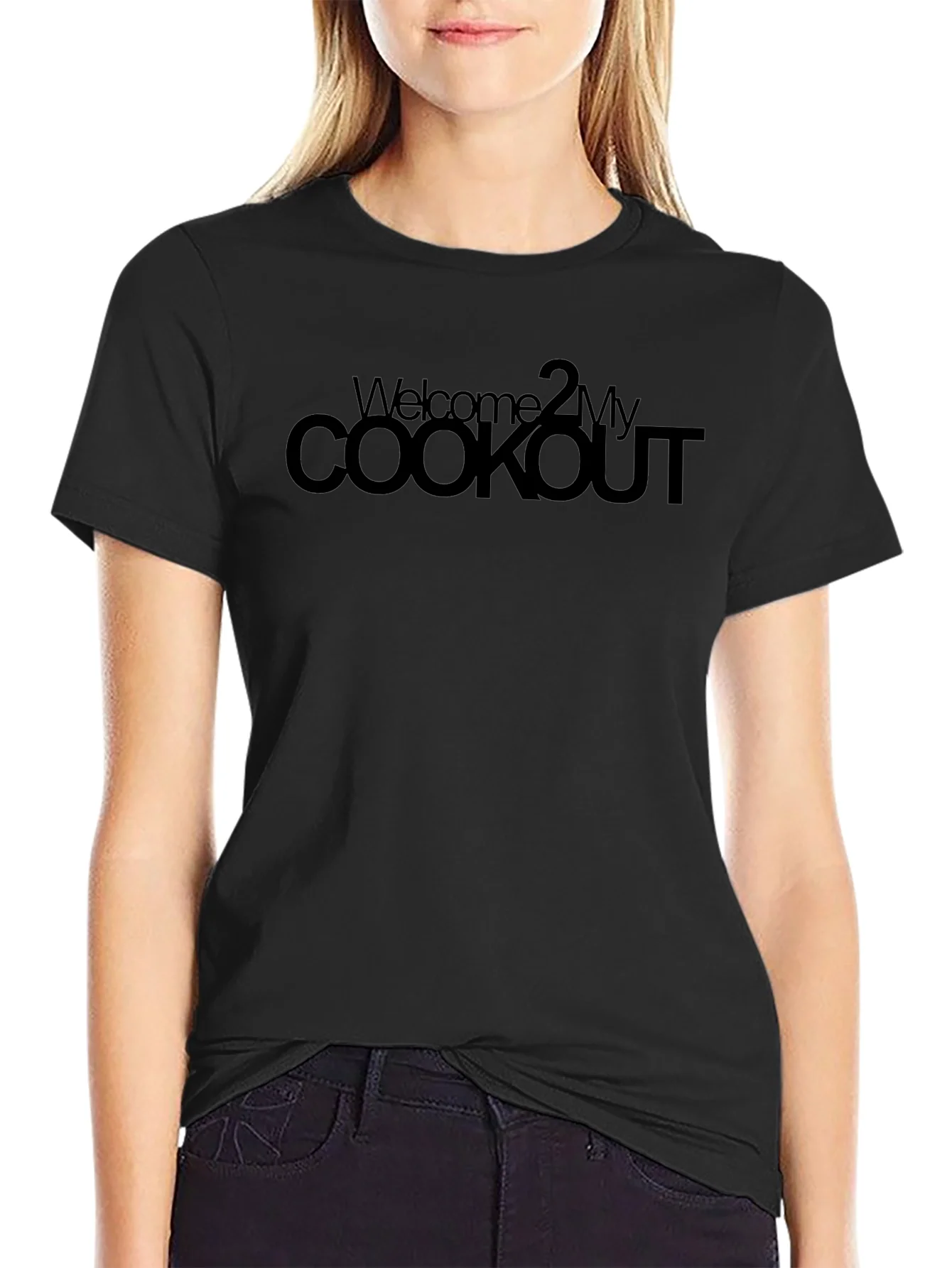 Welcome 2 My Cookout Graphic T-Shirt - Classic Fit
