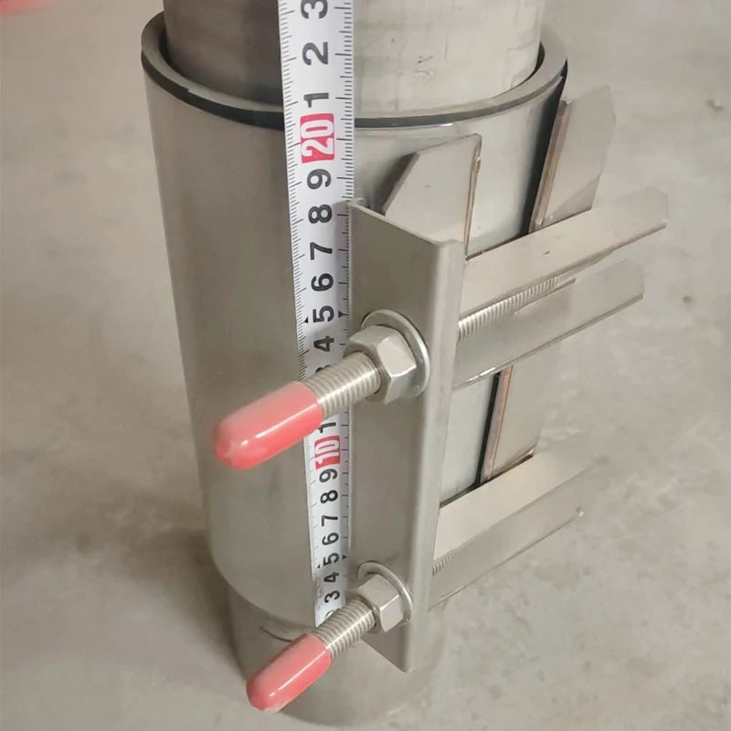 Pipeline Leak Repair Clamps High Quality Stainless Steel Plate Repair Connector Clamp for Pipe
