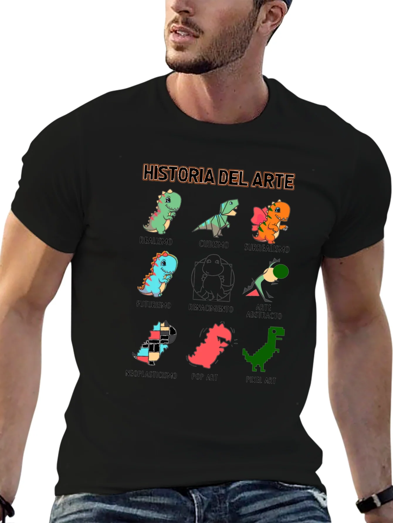 Historia Del Arte Dinosaur T-Shirt