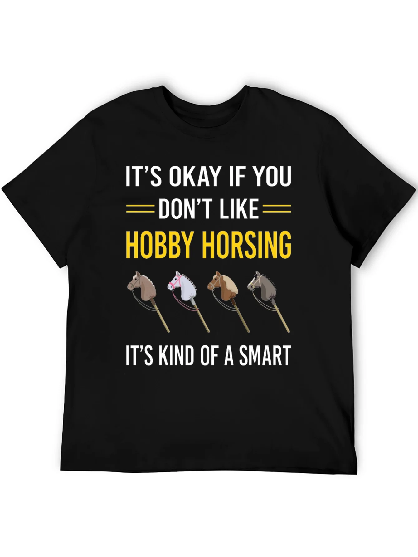 Hobby Horsing T-Shirt - Funny Horse Lover Gift
