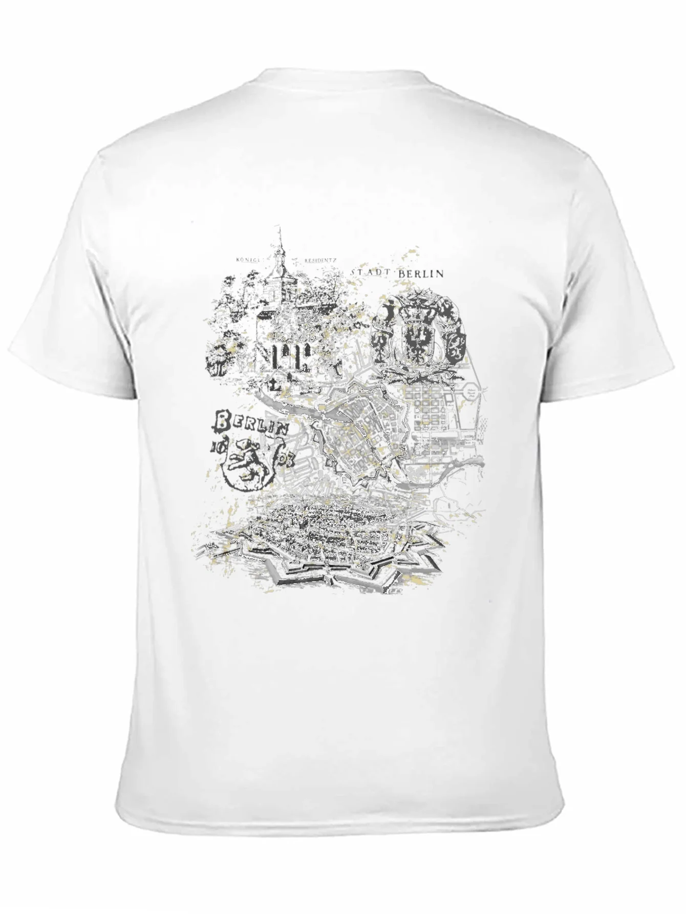 Berlin Map T-Shirt - Urban Graphic Tee