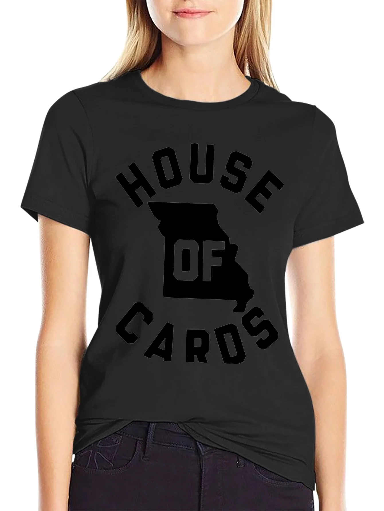 House of Cards Missouri Black T-Shirt