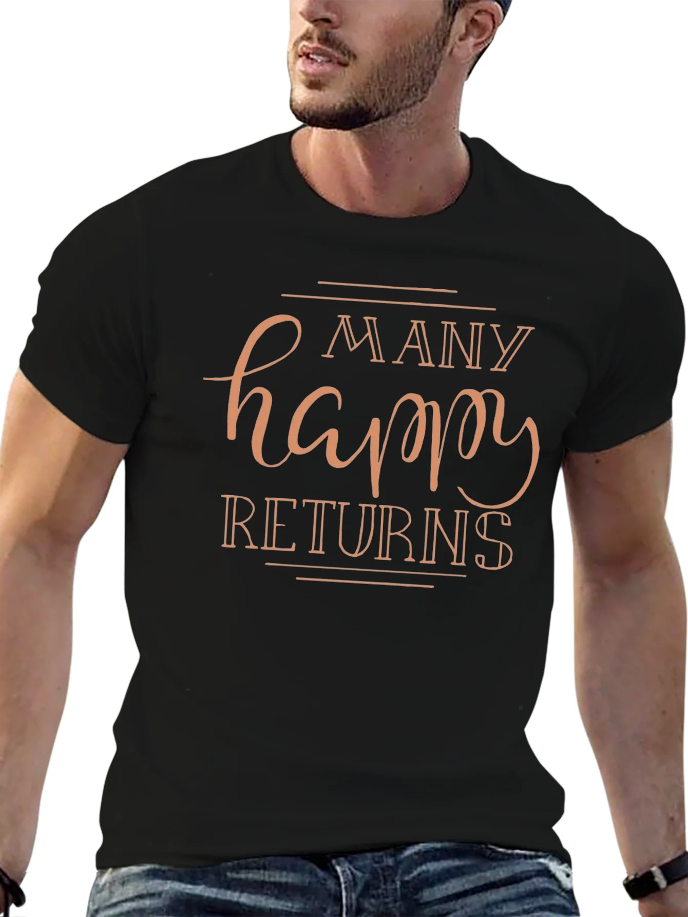 Many Happy Returns Graphic T-Shirt