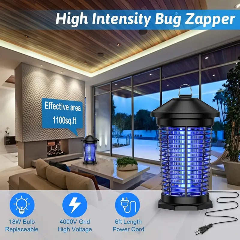 "Mosquito Killing Lamps: Effective Bug Elimination, Safe for Home & Silent Operation"